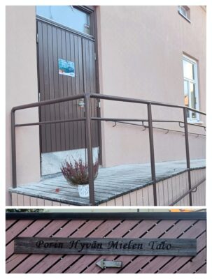 Porin Hyvis sisäänkäynti